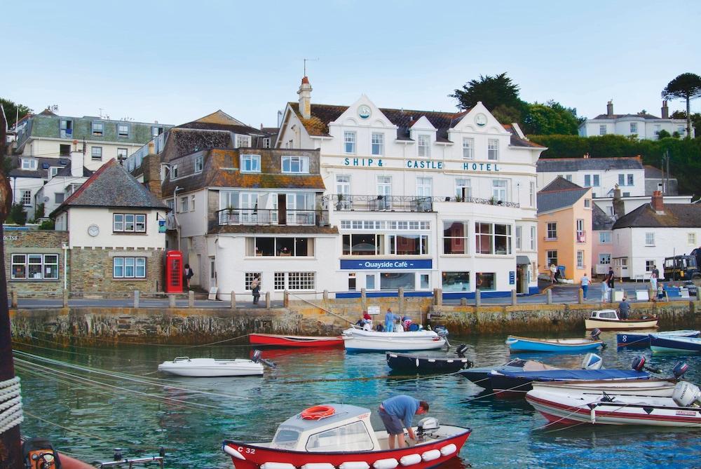 Ship And Castle Hotel Saint Mawes Exterior foto